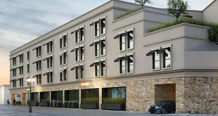 Fachada del proyecto